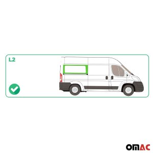 RAM PROMASTER Cargo Van Rear Side Fixed Glass - Right - Omac - Galaxy - 2014 RAM PROMASTER Cargo Van Rear Side Fixed Glass - Right - Omac - Galaxy - 2014